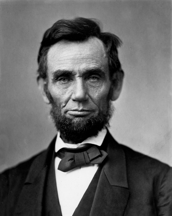 Abraham Lincoln O 77 matte collodion print