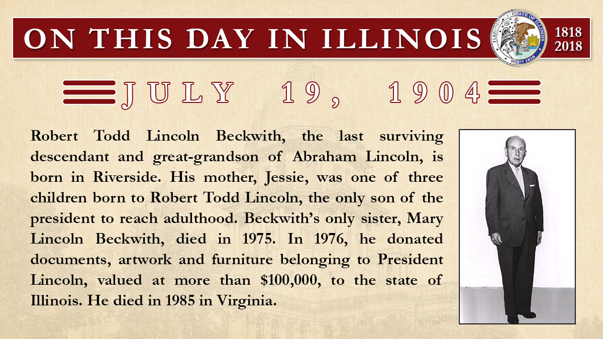 on this day 071918 Beckwith