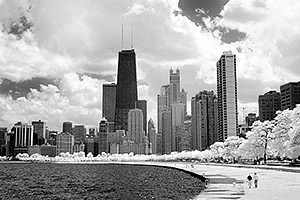 Chicago Infrared Skyline