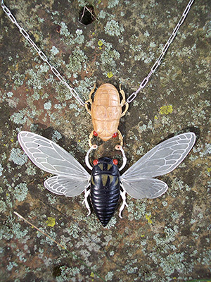 Cicada Necklace - Various Materials