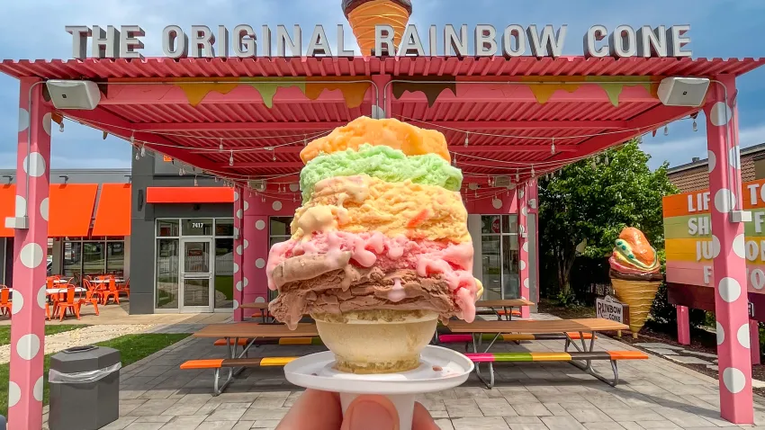 Rainbow Cone Darien