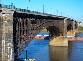 Did You Know? The Eads Bridge was the first bridge constructed of cast steel